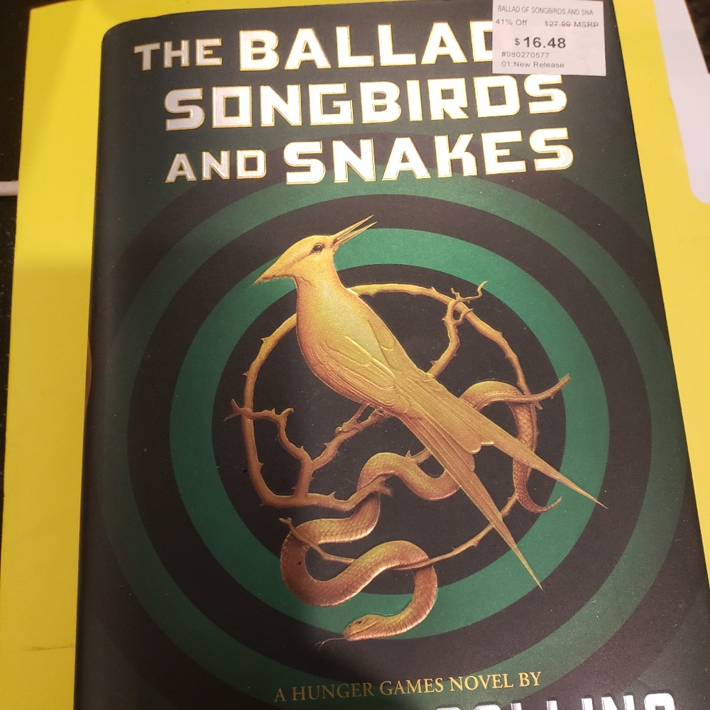 Books - The Ballad of Songbirds and Snakes - Suzanne Collins - Hard Copy